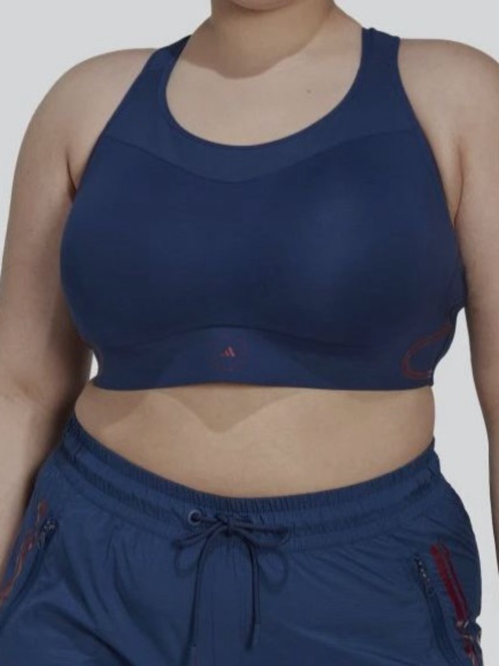 Stella McCartney X Adidas adjustable support sports bra